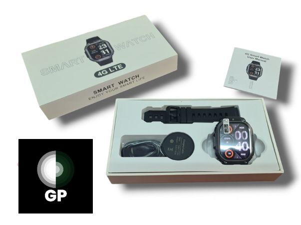 SMARTWATCH: Android Smartwatch 4/5G sim card Amoled 2.2