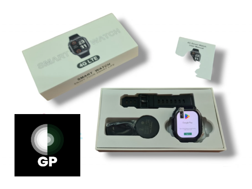 SMARTWATCH: Android Smartwatch 4/5G sim card Amoled 2.2
